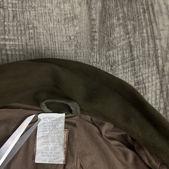 Filson Waxed Hunting Chore Jacket Made in USA Green - Picture 5 of 10